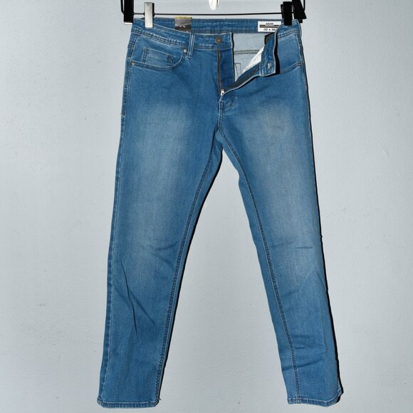 Buffalo David Bitton Adam Slim Stretch Jeans‎ Mens Blue Medium Wash - Picture 4 of 8